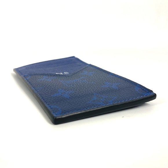 LOUIS VUITTON M30270 Taiga Rama Coin Card Holder Compact Wallet Wallet/Coin - Picture 5 of 10